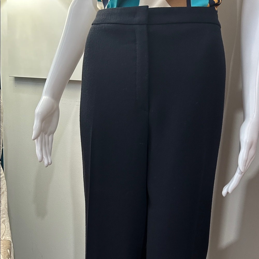 ESCADA , GORGEOUS Women's Navy Straight Leg Pants in size 12/14
